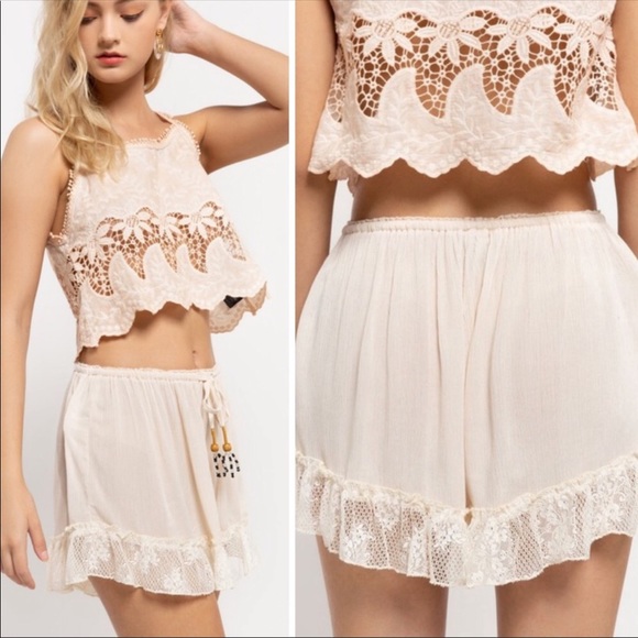 💃🏻Carlie Boho Flouncy Shorts - Picture 3 of 13